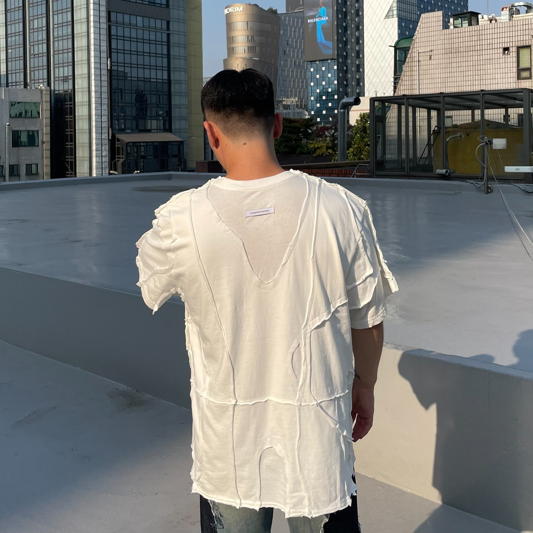 Overfit back-cut SS Tee by NPBB
